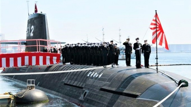 Hải quân Nhật Bản đưa tàu ngầm tấn công mới lớp Sōryū vào trang bị