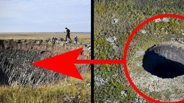 Bí ẩn những miệng hố khổng lồ liên tục xuất hiện ở Nga