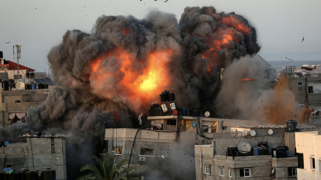 Israel mở 60 cuộc không kích Gaza, Hamas nhắm rocket vào căn cứ IAF