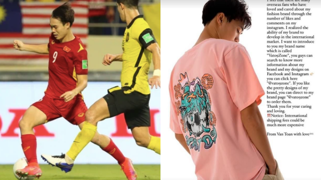 Pha xử lý đỉnh cao, khéo léo từ phía Văn Toàn trước sự "tấn công" của CĐV Malaysia
