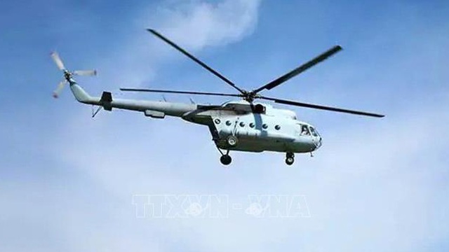 Rơi trực thăng quân sự tại Nga khiến 3 người thiệt mạng