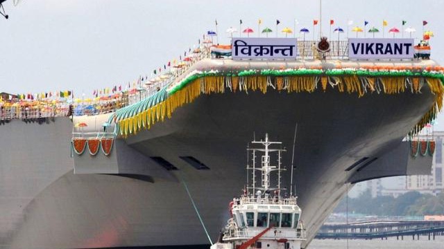 Tàu sân bay thứ hai của Ấn Độ sắp ra khơi, đối phó Trung Quốc ở Ấn Độ Dương