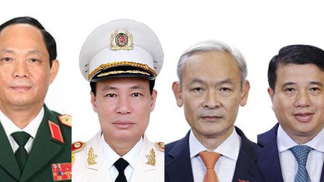 [Infographic] Bốn nhân sự cấp cao lần đầu được bầu vào bộ máy Quốc hội