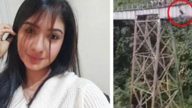 Colombia: Khoảnh khắc cô gái lao thẳng từ trên cầu cao xuống đất vì sai lầm chết người