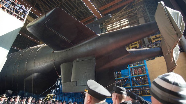 Hải quân Nga chuẩn bị tiếp nhận siêu vũ khí ‘tàu sân bay ngầm’