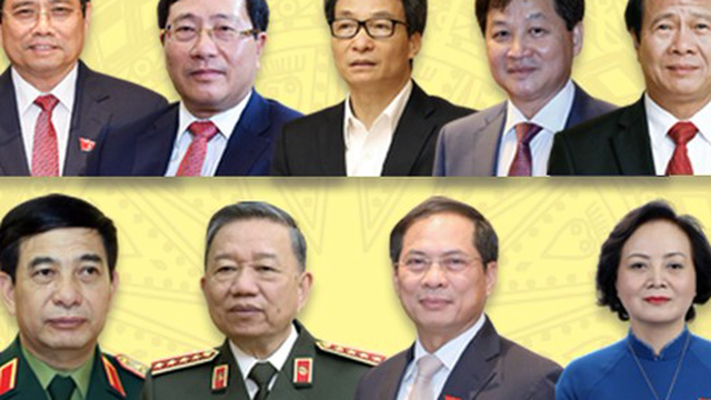 [Infographic] 27 thành viên Chính phủ nhiệm kỳ mới 2021-2026