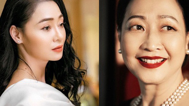 Bà Dần, bà Xuân "mẹ chồng nàng dâu" trong "Hương vị tình thân": Nhan sắc một 9, một 10 không hổ danh là mỹ nhân Hà Nội xưa