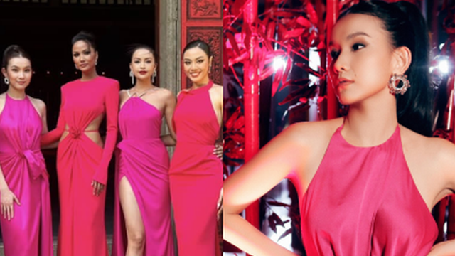 Hoa hậu Hoàn vũ Việt Nam 2008 hiếm hoi lộ diện bên dàn mỹ nhân, nhan sắc thế nào sau ở ẩn?