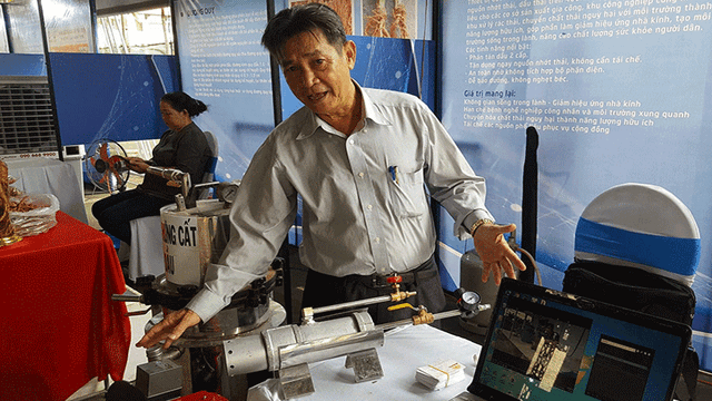 Thiết bị đốt dầu thải không khí độc