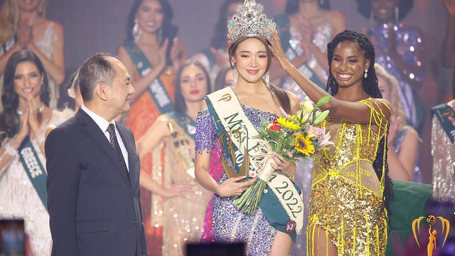 Thạch Thu Thảo dừng chân ở top 20, người đẹp Hàn Quốc đăng quang Hoa hậu Trái đất 2022