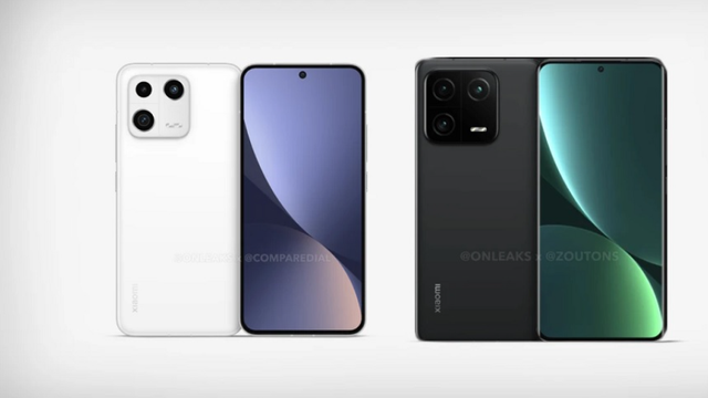 Hình ảnh Xiaomi 13 và 13 Pro bị rò rỉ