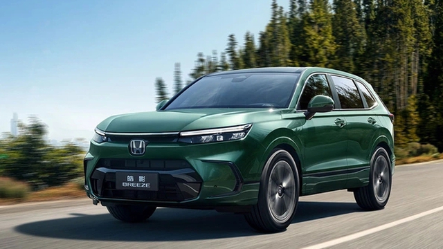 Loạt hình ảnh đầu tiên về Honda Breeze 2023: Như anh em sinh đôi với CR-V nhưng hầm hố hơn