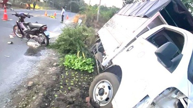 Tạm giữ tài xế xe tải trong vụ tai nạn khiến 2 người tử vong