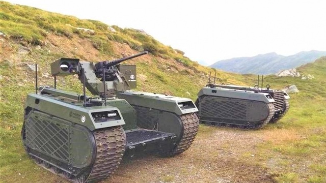 Quân đội Hoàng gia Thái Lan thử nghiệm robot chiến đấu của Estonia