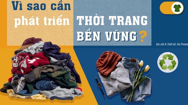 Vì sao cần phát triển thời trang bền vững?