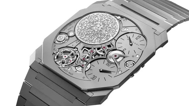 Đồng hồ cơ mỏng nhất thế giới, giá 440.000 USD, đi kèm chi tiết thiết kế siêu dị trên mặt