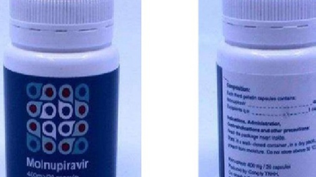 Thông tin về "thuốc giả Molnupiravir phát hiện tại Thụy Sĩ, nhãn có thông tin tiếng Việt"