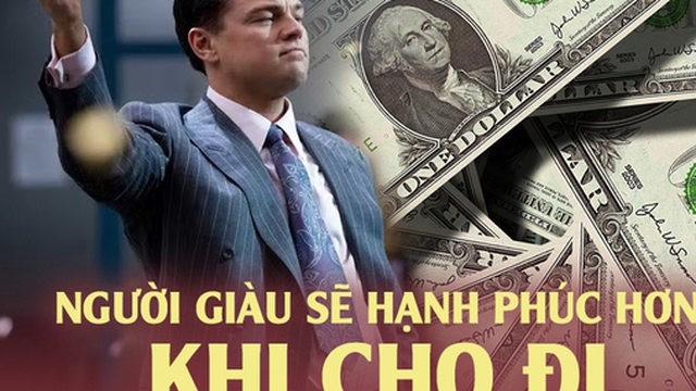Người giàu có thể mua được nhiều hạnh phúc hơn bằng cách... cho người khác tiền