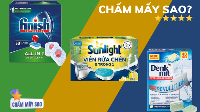 Viên rửa bát có 3, 5 thậm chí là 6 tính năng trong 1: Loại nào hiệu quả mà tiết kiệm nhất?