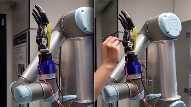 Robot có thể sớm cảm thấy "đau" nhờ loại da điện tử mới được phát triển