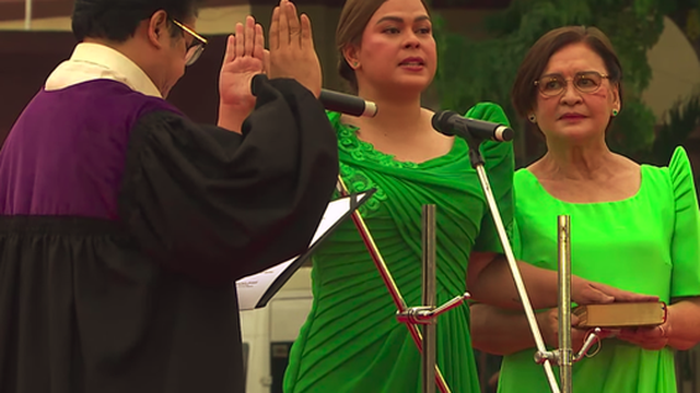 Con gái ông Duterte nhậm chức Phó Tổng thống Philippines