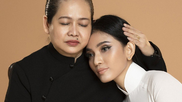 Mẹ Á hậu Trương Thị May: Người quản lý gắt gao, không rời nửa bước khi con xuất hiện