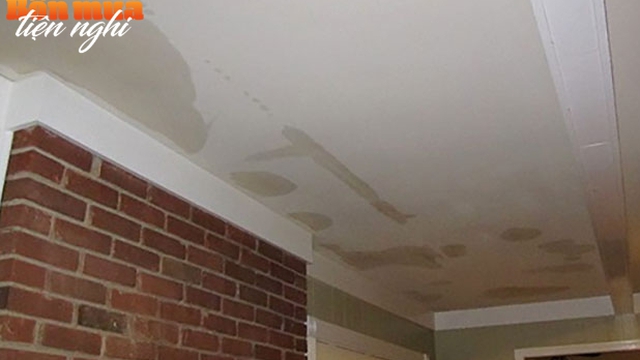 Sau mưa lớn, tường nhà, trần nhà thấm nước dẫn đến bong tróc, nứt vỡ: Xử lý như thế nào?