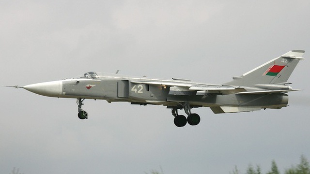 Belarus cải tiến cường kích Su-24 để mang vũ khí hạt nhân