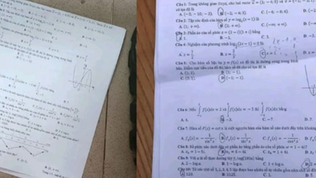 Vụ lộ đề môn Toán tốt nghiệp THPT ở Đà Nẵng: Hủy kết quả thi của thí sinh