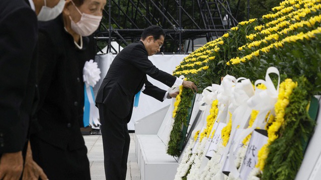Nhật kỷ niệm 77 năm thảm họa bom hạt nhân ở Hiroshima