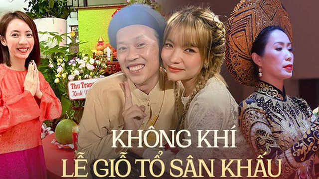 Sao Việt dự giỗ Tổ sân khấu: Trịnh Kim Chi làm lễ trang nghiêm, nghệ sĩ rộn ràng tề tựu
