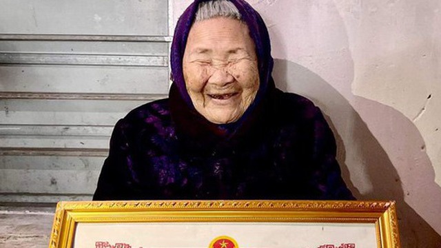 Xuân sum vầy bên 5 thế hệ của cụ bà 110 tuổi ở Nghệ An
