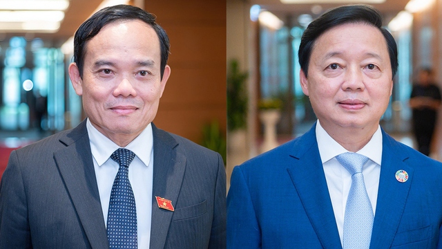 Quốc hội phê chuẩn ông Trần Hồng Hà và Trần Lưu Quang giữ chức Phó Thủ tướng