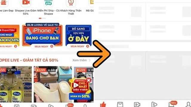 Shopee lỗi trắng xóa màn hình: Dân tình phát cáu vì không thể ''chốt đơn'', chủ shop than trời không liên lạc được với khách