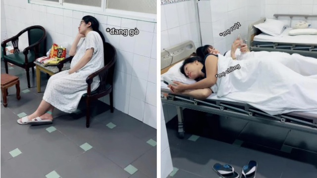 Câu chuyện "cảm lạnh" hút triệu views: Con dâu chuyển dạ vào viện "chăm" mẹ chồng và mẹ ruột
