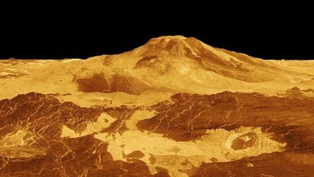 Phát hiện hình ảnh núi lửa trên Sao Kim đã từng phun trào