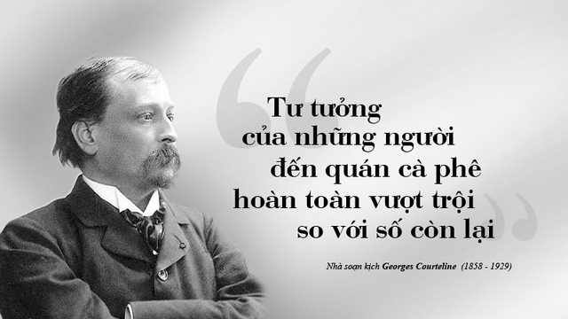 Hàng quán cà phê thúc đẩy sự phát triển của xã hội