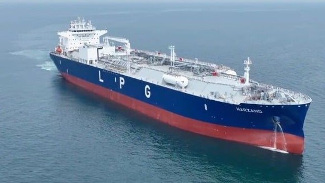 Trung Quốc vừa xuất xưởng chiếc tàu chở LNG lớn nhất thế giới