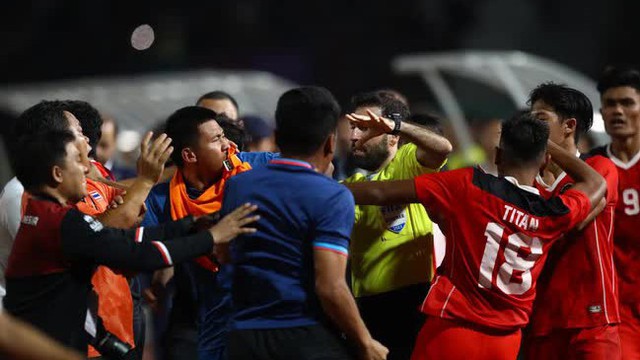 "U22 Thái Lan và Indonesia quá cay cú ăn thua, xem mà vừa buồn cười vừa giận"