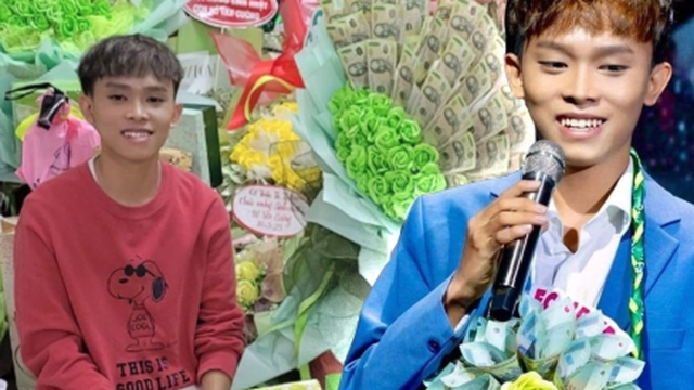 Tặng bó hoa làm bằng tiền cho nghệ sĩ có vi phạm pháp luật?