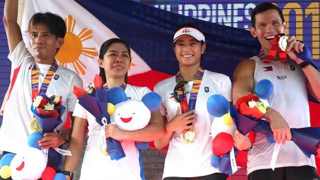 VĐV đoạt HCV, lập luôn kỷ lục thế giới môn thể thao lạ tại SEA Games 32