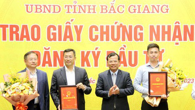 Thêm 2 dự án hơn 130 triệu USD tại Bắc Giang