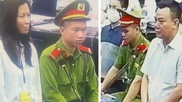 [CLIP] Cựu Phó Giám đốc Công an Hà Nội và 'em gái' cùng bật khóc tại tòa
