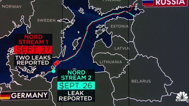 Đức chỉ ra dấu vết bàn tay đặt bom kích nổ Nord Stream 2