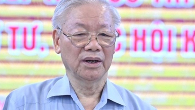 Tổng Bí thư gửi thư thăm hỏi các gia đình bị nạn trong vụ cháy chung cư ở Hà Nội