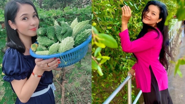 Hai mỹ nhân tên "Trinh" bỏ phố về quê, sống bình dị, vui thú điền viên sau những sóng gió cuộc đời