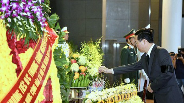 Lãnh đạo Đảng, Nhà nước, Quân ủy Trung ương - Bộ Quốc phòng viếng Thượng tướng Nguyễn Chí Vịnh