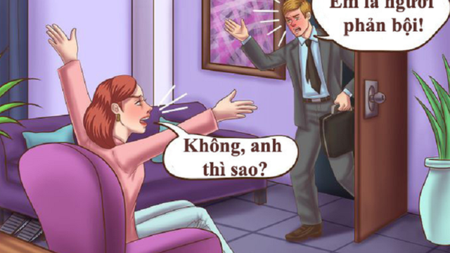 Người IQ cao mới trả lời đúng: Vợ hay chồng là người phản bội?