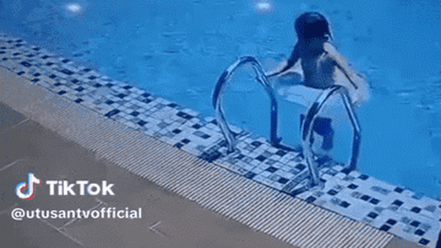 Bé gái 4 tuổi đuối nước ở bể bơi, 10 ngày sau clip hiện trường được công bố, 1 người lập tức bị bắt giữ