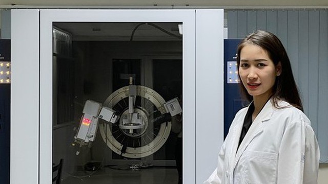 'Bóng hồng' tiến sĩ sáng chế vật liệu y sinh mới